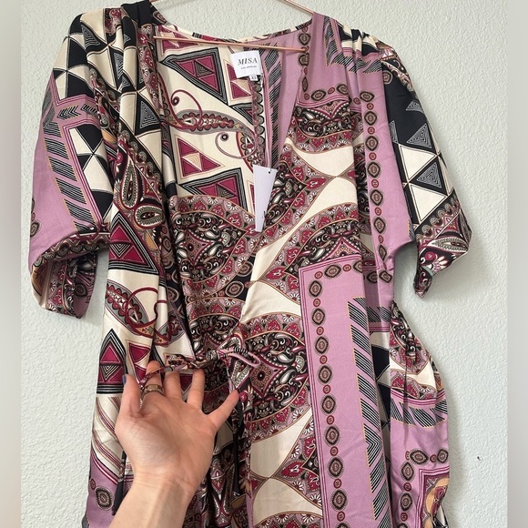 Misa Los Angeles | Francesca dress in Sold Out Leonardo Patchwork - Picture 4 of 11